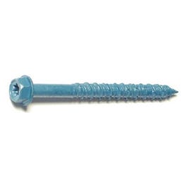 Masonry Screw, 1/4 x 2-3/4-In. Star Hex Head, 100-Pk.