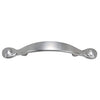 Hardware House 488338 Old World Design Cabinet Pull, Satin Nickel Finish ~ 3