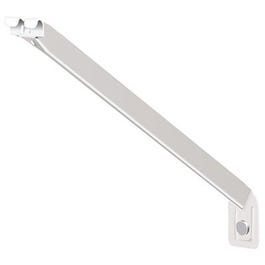 12-Pack 12-In. White Shelf Bracket