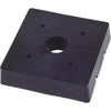 Simpson Strong-Tie 5 In. x 5 In. Black Powder-Coat Standoff Post Base