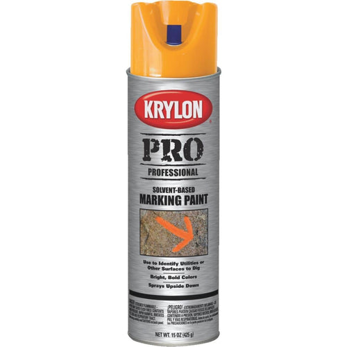 Krylon Fluorescent Orange 15 Oz. Inverted Marking Spray Paint